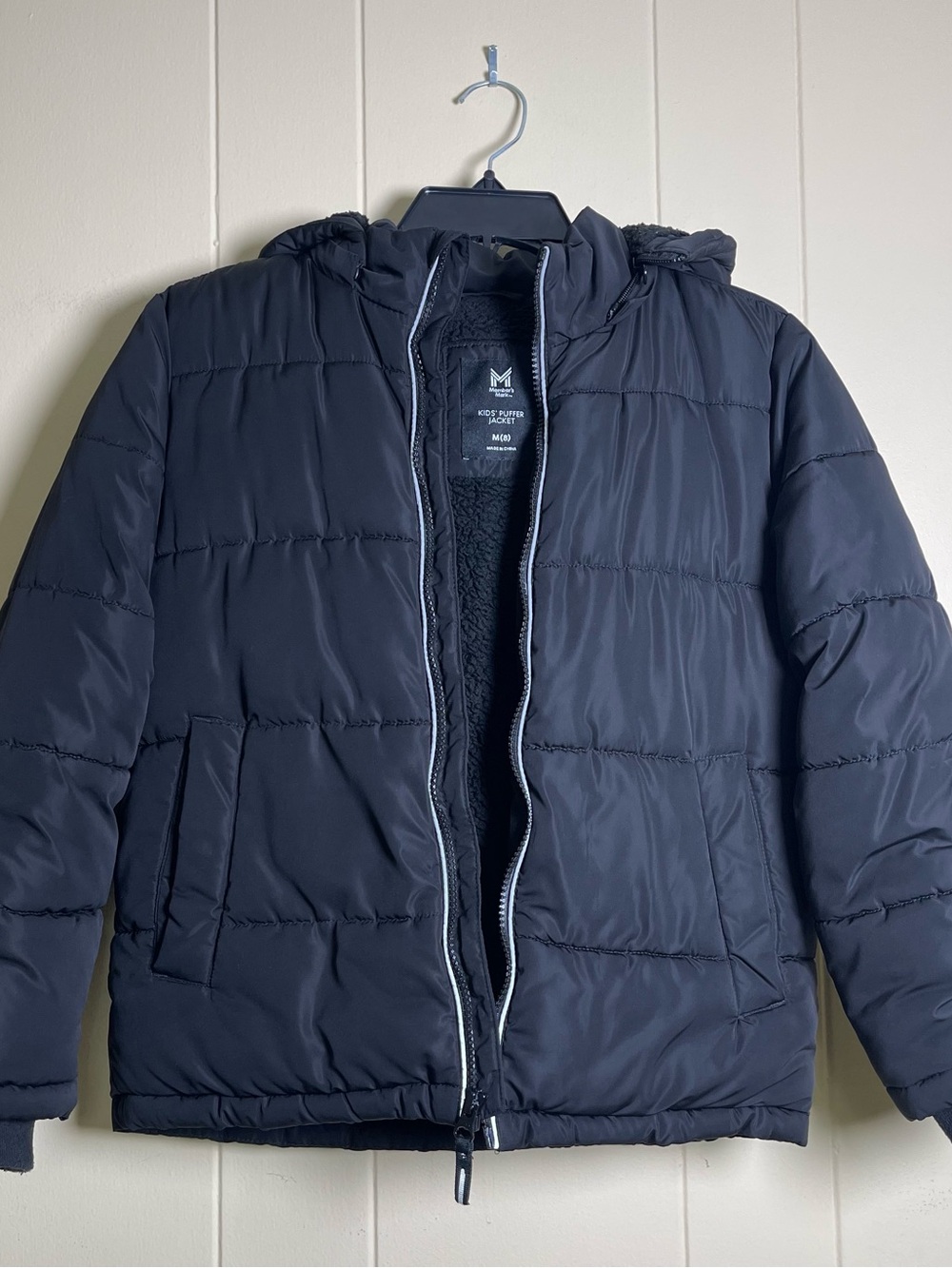 Member’s Mark Kids Puffer Jacket – Size M (8)